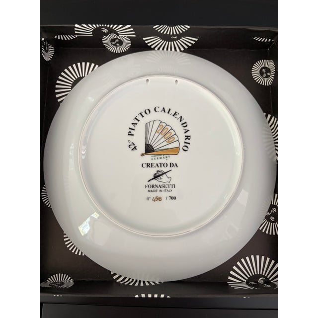 The Piatto Calendario is a continuing tradition that Piero Fornasetti began in 1968. Each year a new porcelain plate is...