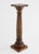 Early 20th Century Walnut Fluted Column Pedestal or Plant Stand, c.1940 For Sale - Image 4 of 16