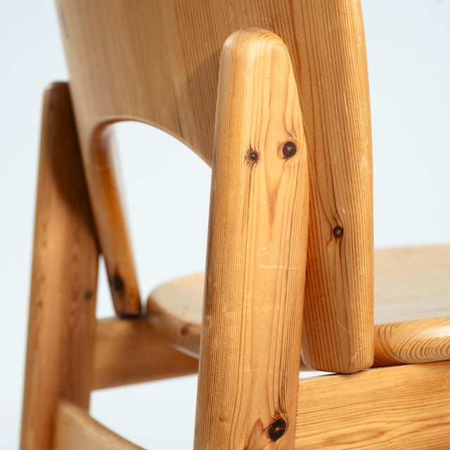 Vintage Danish Pine Tulip Dining Chairs by Niels Koefoed for Dyrlund, 1960s, Set of 6 For Sale - Image 12 of 16
