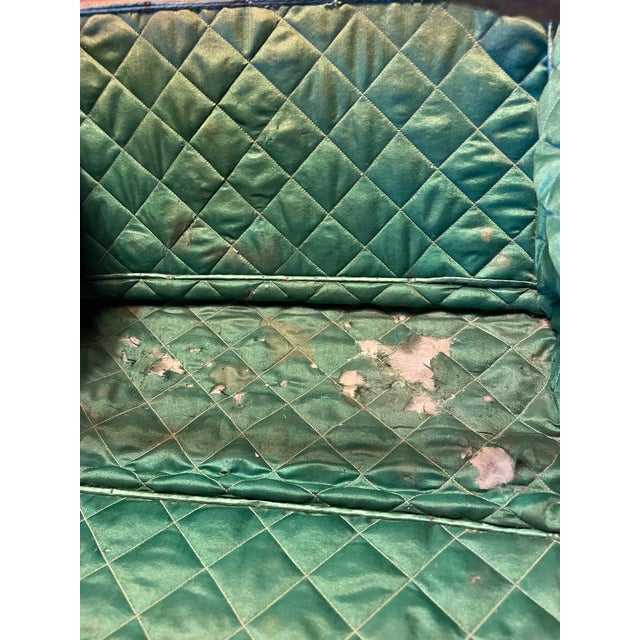 Wood Small Lacquered Sewing Box, 1890s For Sale - Image 7 of 9