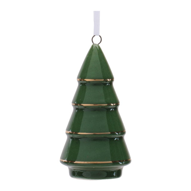 Ceramic Tree Ornament Set of 6 For Sale In Chicago - Image 6 of 8