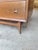 Chocolate Broyhill Brasilia Mid Century Lowboy Dresser and Original Mirror For Sale - Image 8 of 13