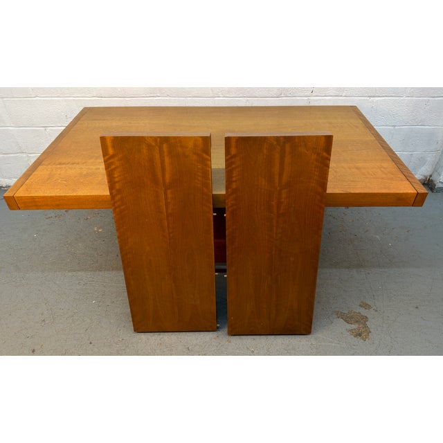 Wood Mid-Century Walnut Dining Table Attributed to Milo Baughman for Founders For Sale - Image 7 of 13