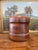 Circa 1960s. Solid Walnut lid and casing, as stated on the markers mark on the bottom. Contrasting wood grains cover the...