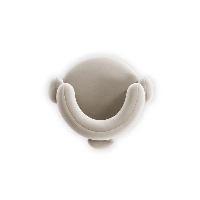 Textile Embrace Gentle 223 Armchair by Royal Stranger For Sale - Image 7 of 8