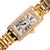 Cartier Tank Américaine Diamond Bezel Quartz 18k Gold Watch For Sale - Image 9 of 10