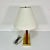 1960s Mid-Century Danish Modern Brass & Oak Table Lamp. For Sale - Image 9 of 13