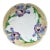 Majolica Sweet Pea Plate Choisy Le Roi, Circa 1880 For Sale