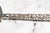 Amazing Antique Sterling Silver Repoussé Parasol Handle Floral Magnifying Glass Ornate Library Desk Home Decor For Sale - Image 11 of 12