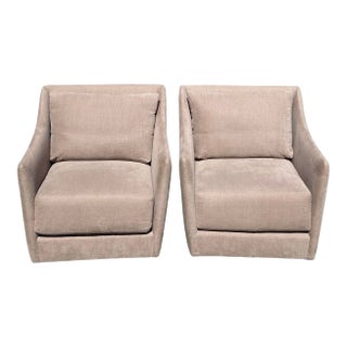 Verellen Mabel Swivel Club Chairs- Set of 2 For Sale