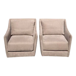 Verellen Mabel Swivel Club Chairs- Set of 2