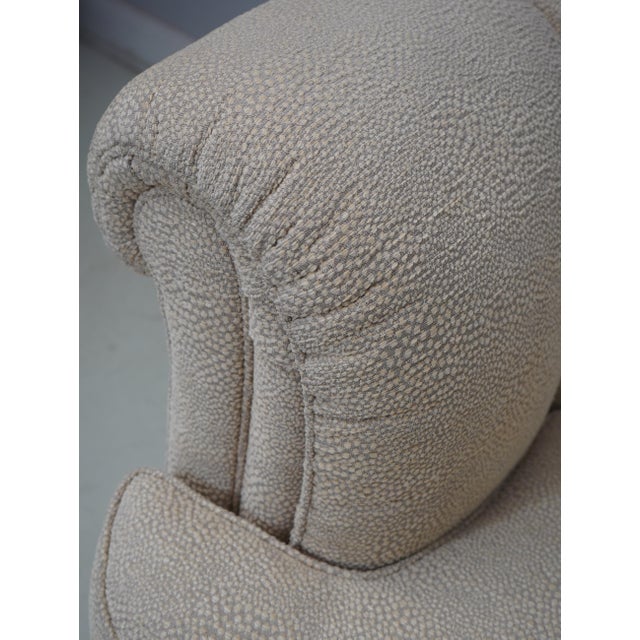 Kindel Grand Rapids Crescent Upholstered Sofa For Sale - Image 11 of 18