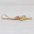 Modern 0.20ct Emerald Tribal Bird Pendant 18k Yellow Gold For Sale - Image 3 of 6