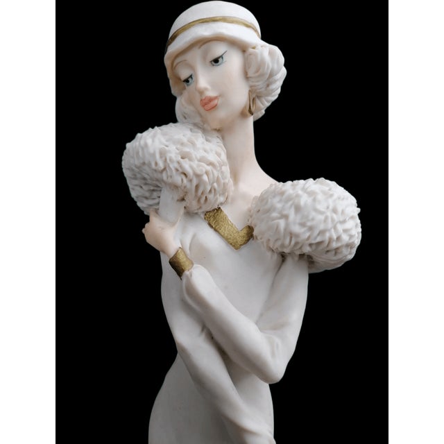 Madame Statue in Ceramic For Sale - Image 5 of 6