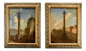 Antonio Joli, Views of Rome Landscape, 1740, Oil on Canvas