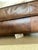 Rustic European Restoration Hardware Lancaster Leather Ottoman For Sale - Image 3 of 5