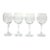 Lynn’s China “Pines” Set of 4 Wine, Water or All Purpose Glasses For Sale