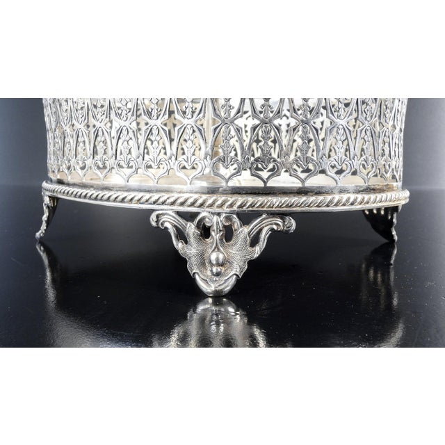 Silver 19th Century Victorian Cruet Set, Set of 5 For Sale - Image 8 of 18