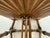Mid 20th Century Vintage Mid-Century Faux Bamboo & Rattan Pagoda Hanging Lantern Pendant Chandelier For Sale - Image 5 of 8