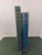 Antique Plato Phaedo 1875 & Republic 1907 Blue Green Gold Gilt Books - Pair For Sale - Image 4 of 18