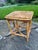 Vintage Wicker Rattan End / Drinks Table Mid 20th Century For Sale In Philadelphia - Image 6 of 14
