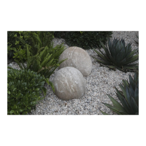 1940s Outdoor Stone Sphere.