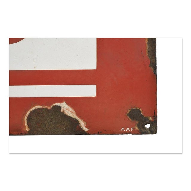 Vintage Liebig Soup Enameled Plate For Sale - Image 4 of 5