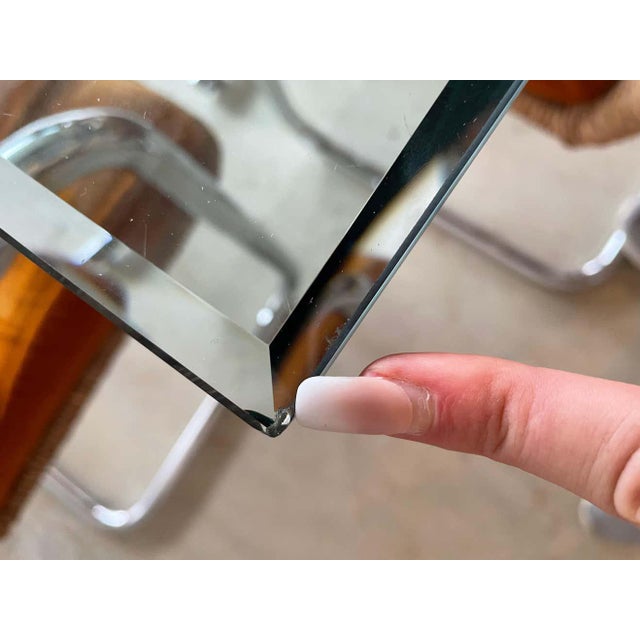 1960s Chrome With Woven Rush Dining Table For Sale - Image 12 of 13