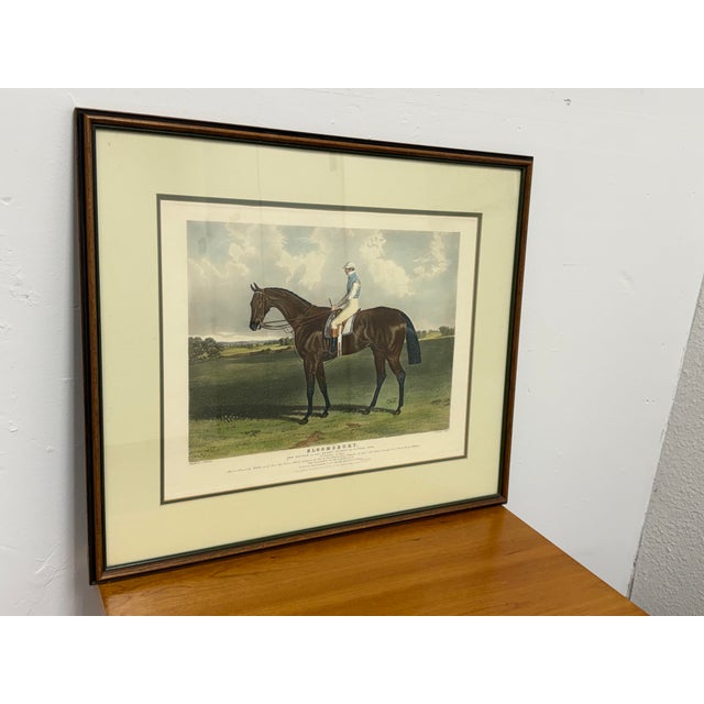 Portraiture C. Hunt for John F. Herring “Bloomsbury” Equestrian Engraving, Framed For Sale - Image 3 of 12