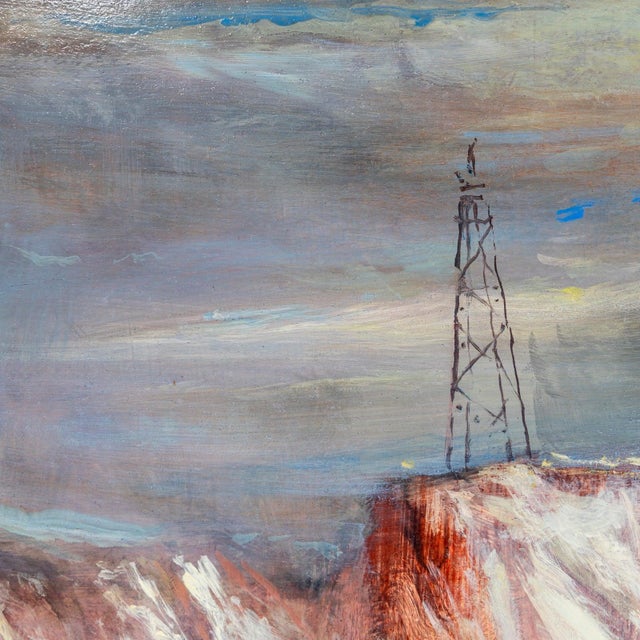 Oil on hardboard Monogrammed and dated AW 21/22/23 lower right. Andreas Wachter was born in Chemnitz in 1951. He studied...