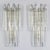 1970s Glass and Silver Venini Sconces - a Pair For Sale - Image 12 of 12
