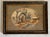 Rustic European Set of 2 Antique Framed French Petit Point Needlework - Cottages For Sale - Image 3 of 12