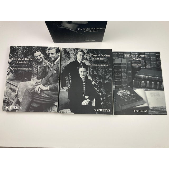 The Duke and Duchess of Windsor Auction Sothebys Books Catalogs in Slipcase Box For Sale - Image 12 of 12