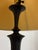 Black Pottery Barn Hammered Metal Floor Lamp For Sale - Image 8 of 12