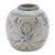 Add a touch of timeless charm to your space with this Blue Floral Stoneware Decorative Container. Showcasing a floral...