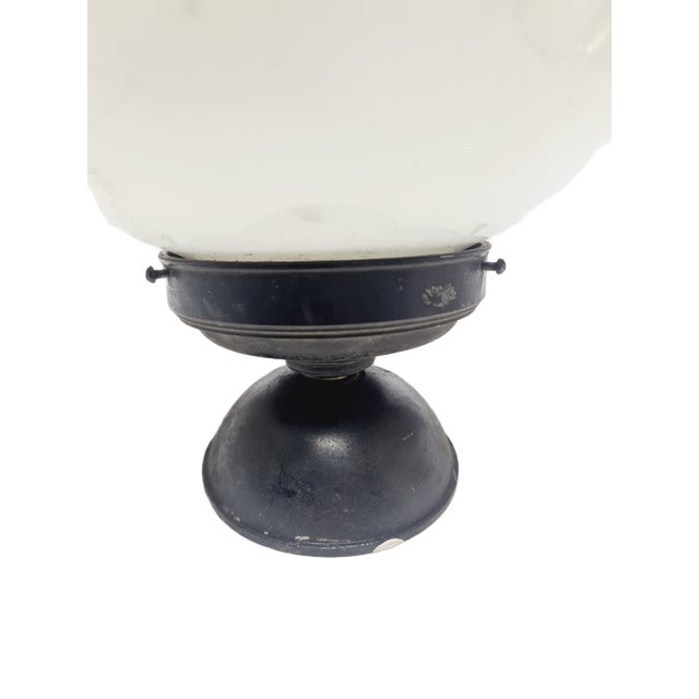 Art Deco Pending Lamp, Czechoslovakia, 1950s For Sale - Image 3 of 9