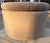 Circular Swivel Chair in Camel Toned Suede For Sale - Image 10 of 16