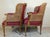 Century Furniture Pair Vintage Century Furniture French Bergere Caned Accent Chairs - Four Chairs Available For Sale - Image 4 of 12
