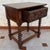 Brown Spanish Carved Wood Side Table, Mid 20th-Century For Sale - Image 8 of 12