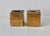 Italian Vintage Hand-Made Italian Florentine Tissue Box Cover Gold White Black Mid-Century- A Pair For Sale - Image 3 of 11