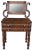 19th C. American Empire Flame Mahogany Shaving Stand Vanity Desk Dressing Table For Sale - Image 13 of 13