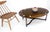 Spanish Colonial Turned Legs Drop Leaves Butlers Tray Coffee Table MINT For Sale - Image 11 of 13