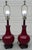 Pair of Vintage Chinese Oxblood Red Glazed Ceramic Table Lamps – 33.5" For Sale - Image 14 of 18