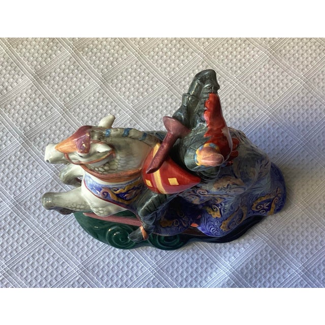 Ceramic Vintage Royal Doulton “The Broken Lance” Porcelain Figurine #Hn 2041, 1948 For Sale - Image 7 of 9