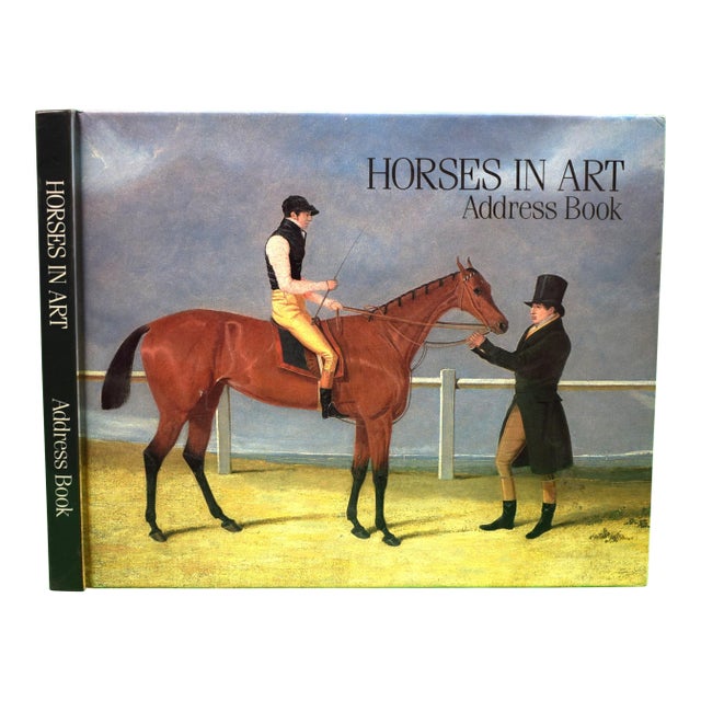 "Horses in Art: Address Book" 1987 For Sale
