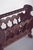 Antique Rustic Oak Magazine Rack, 1890s For Sale - Image 6 of 7
