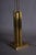 Mid-Century Modern Italian Hollywood Regency Brass Table Lamp with Caramel Lacquer Panels, 1970s For Sale - Image 3 of 9