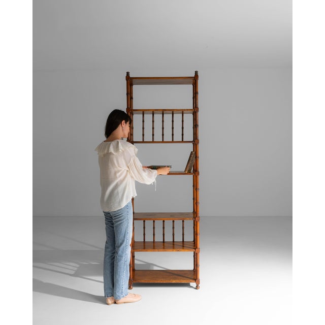 20th Century French Faux Bamboo Étagère For Sale - Image 17 of 18
