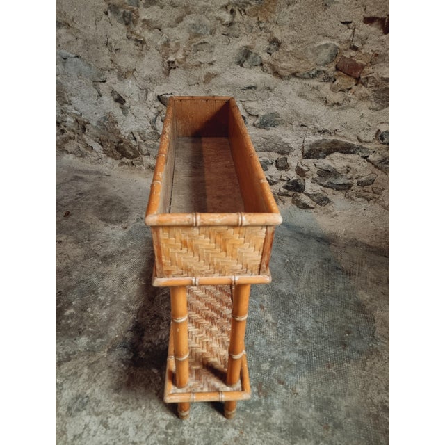 Vintage Bamboo Bottle Rack, France, 1970s For Sale - Image 10 of 13