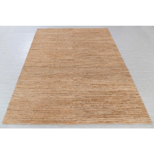 Not Yet Made - Made To Order Premium Braided Hand Woven Jute Wool Rug 6x9 Ft. For Sale - Image 5 of 13